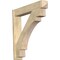 Ekena Millwork Merced Rough Sawn Arts and Crafts Outlooker, Douglas Fir, 8"W x 44"D x 44"H OUT08X44X44MRC03RDF - alternate 1
